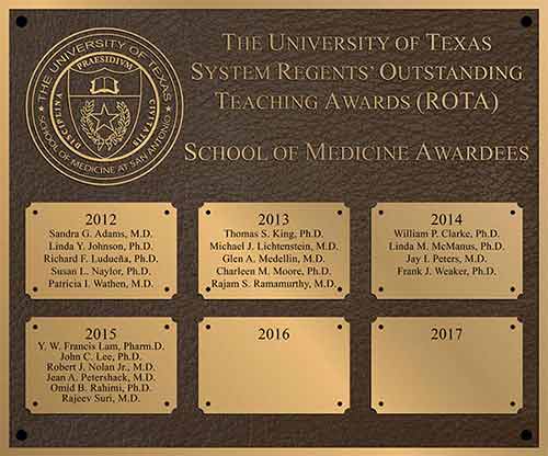 add on plates, bronze add on plaques