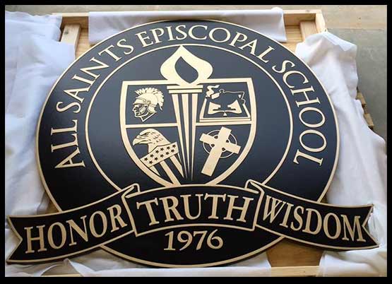 sidewalk plaque, bronze sidewalk plaques, school sidewalk plaques